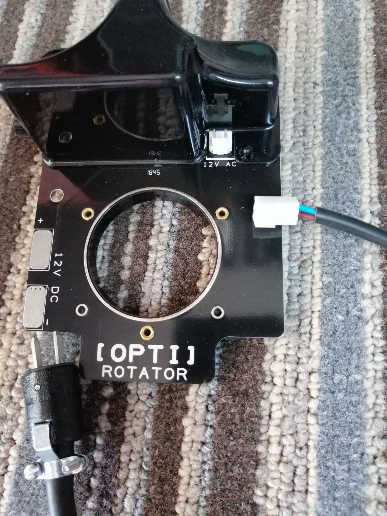 £88.00 50mm Varispeed Cassette Rotator + (12VAC Lead Adaptor £22.00)