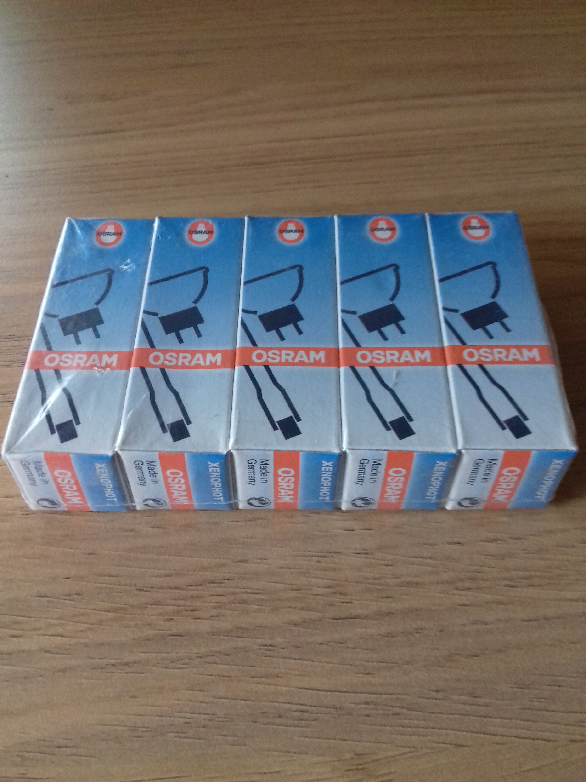 £12 for 5 or £22 for 10 Osram M33